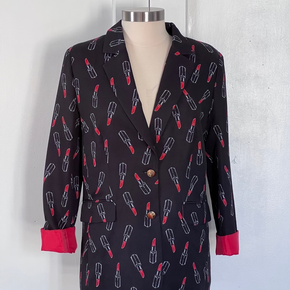 Lipstick blazer